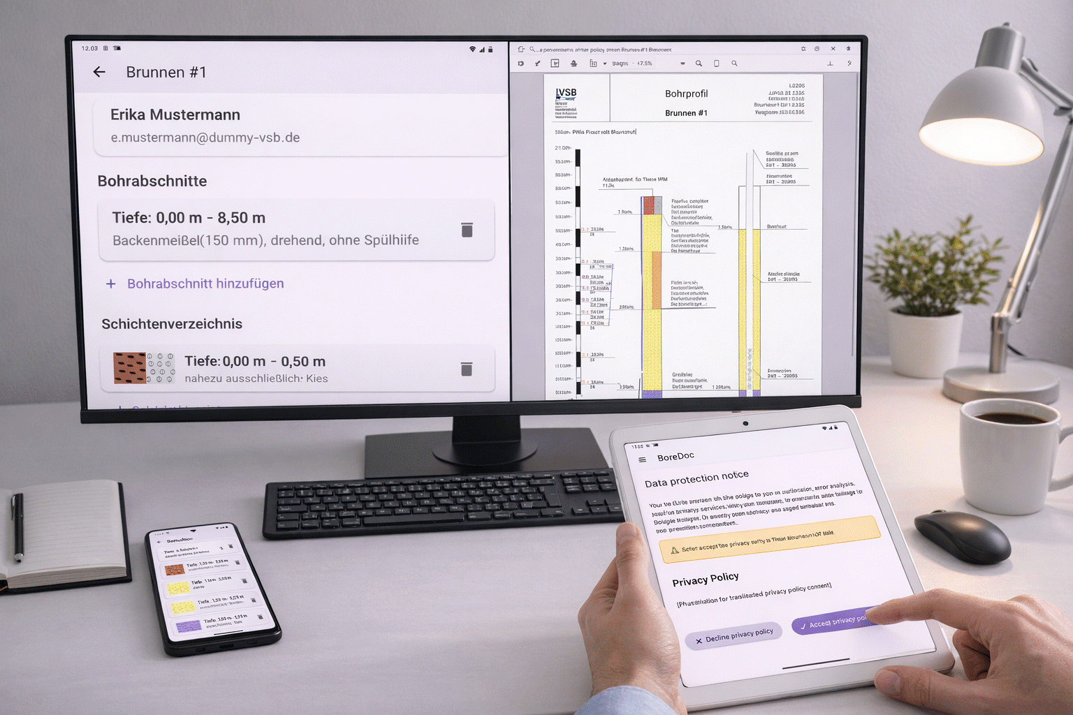 BoreDoc on various platforms