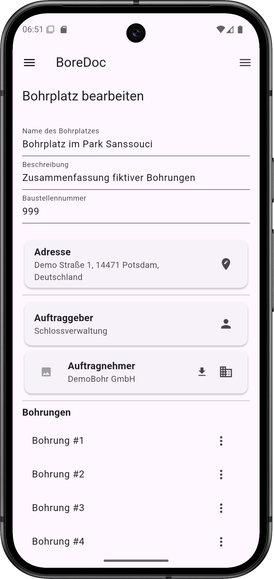 Bohrplatz